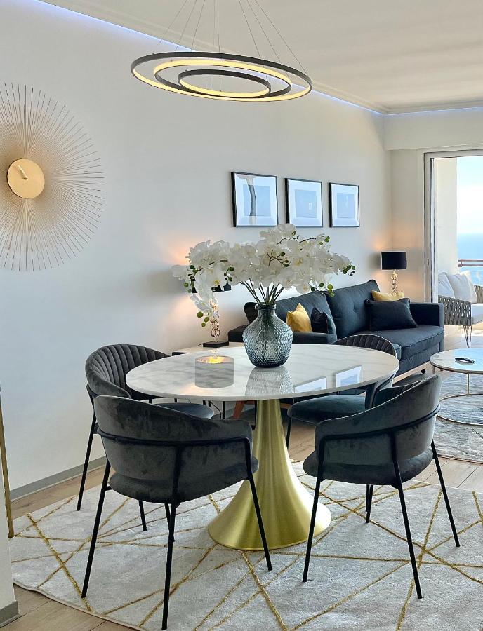 Mybluevista Luxury Panoramic Sea View Apartments Cap D Ail Near Monaco Cap-d'Ail Luaran gambar